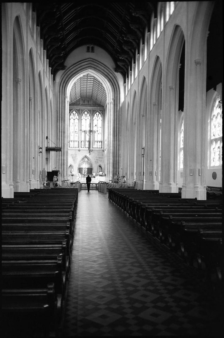 Edition 2/10 - Solitude, Bury Saint Edmunds - Silver Gelatin Photograph: Title: Edition 2/10 - Solitude, Bury Saint Edmunds - Silver Gelatin Photograph Description: 16 x 20 in Medium: Edition 2/10 - Solitude, Bury Saint Edmunds - Silver Gelatin Photograph Paul Cooklin