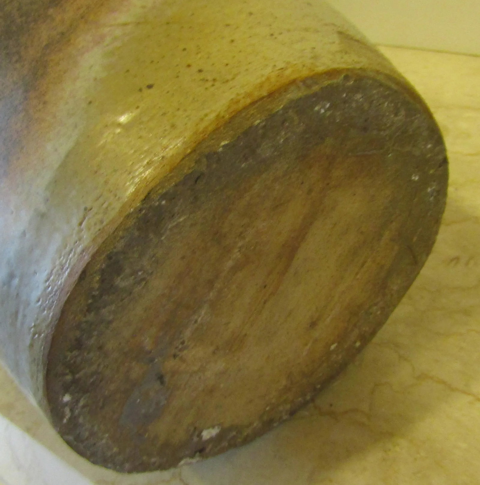 1950s Large Monté Artist Signed Amorphic Figurative Studio Pottery Floor Vase - 11