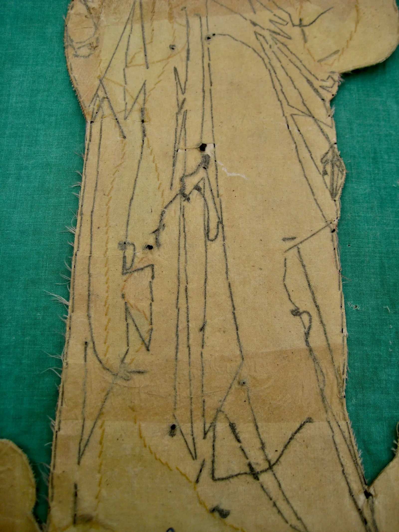 Late 19th Century French Embroidery of Christ - 8