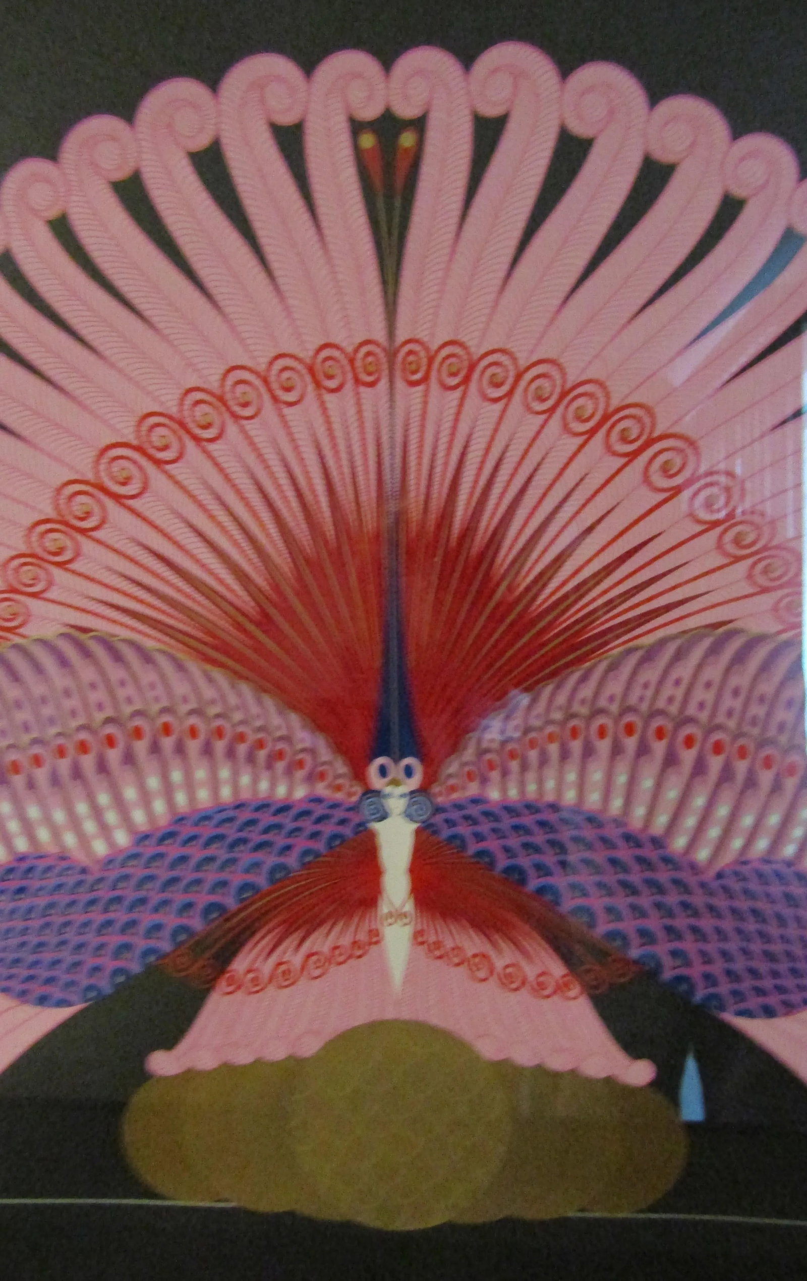 Erté Phoenix Triumphant 1983 Framed Serigraph, Signed Numbered 72/300 - 5