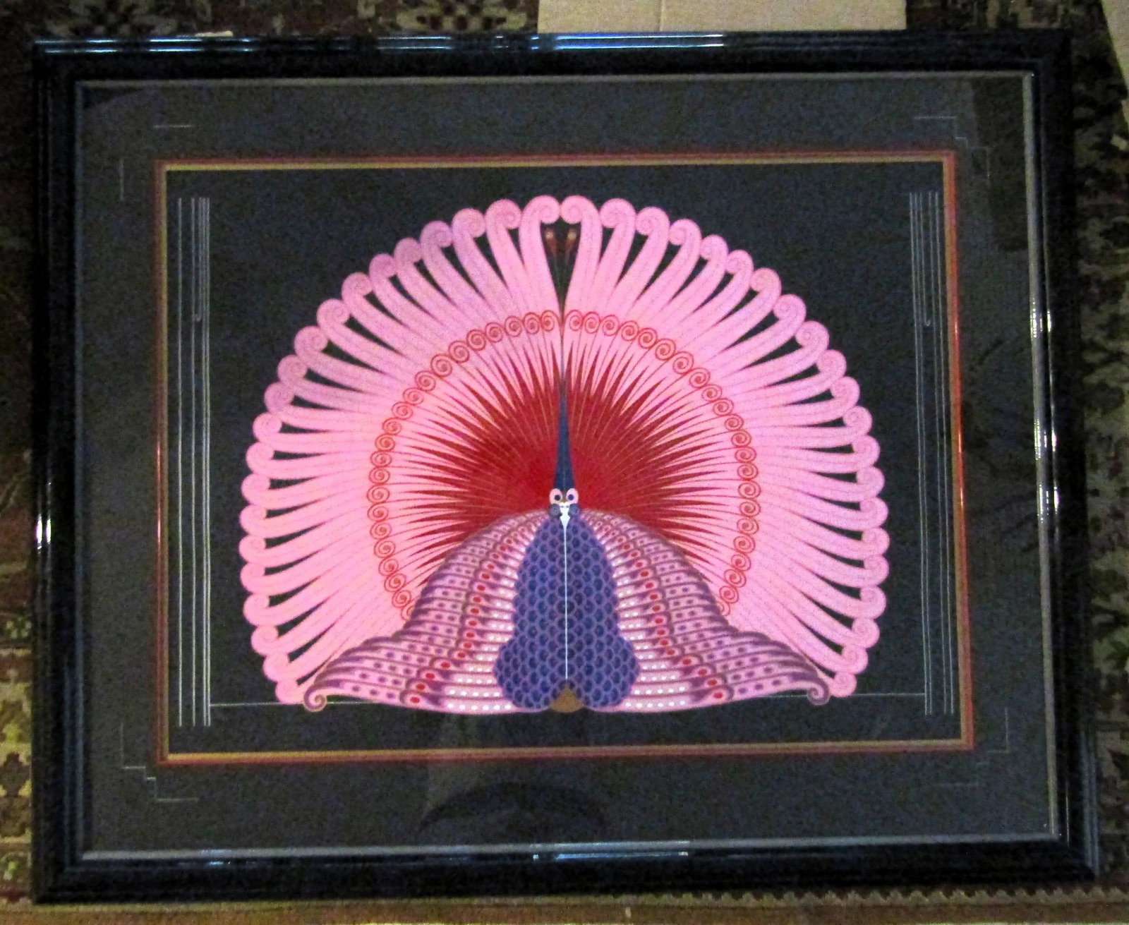 ErtÃƒÂ© Phoenix Reborn 1983 Framed Serigraph, Signed Numbered 72/300 - 3
