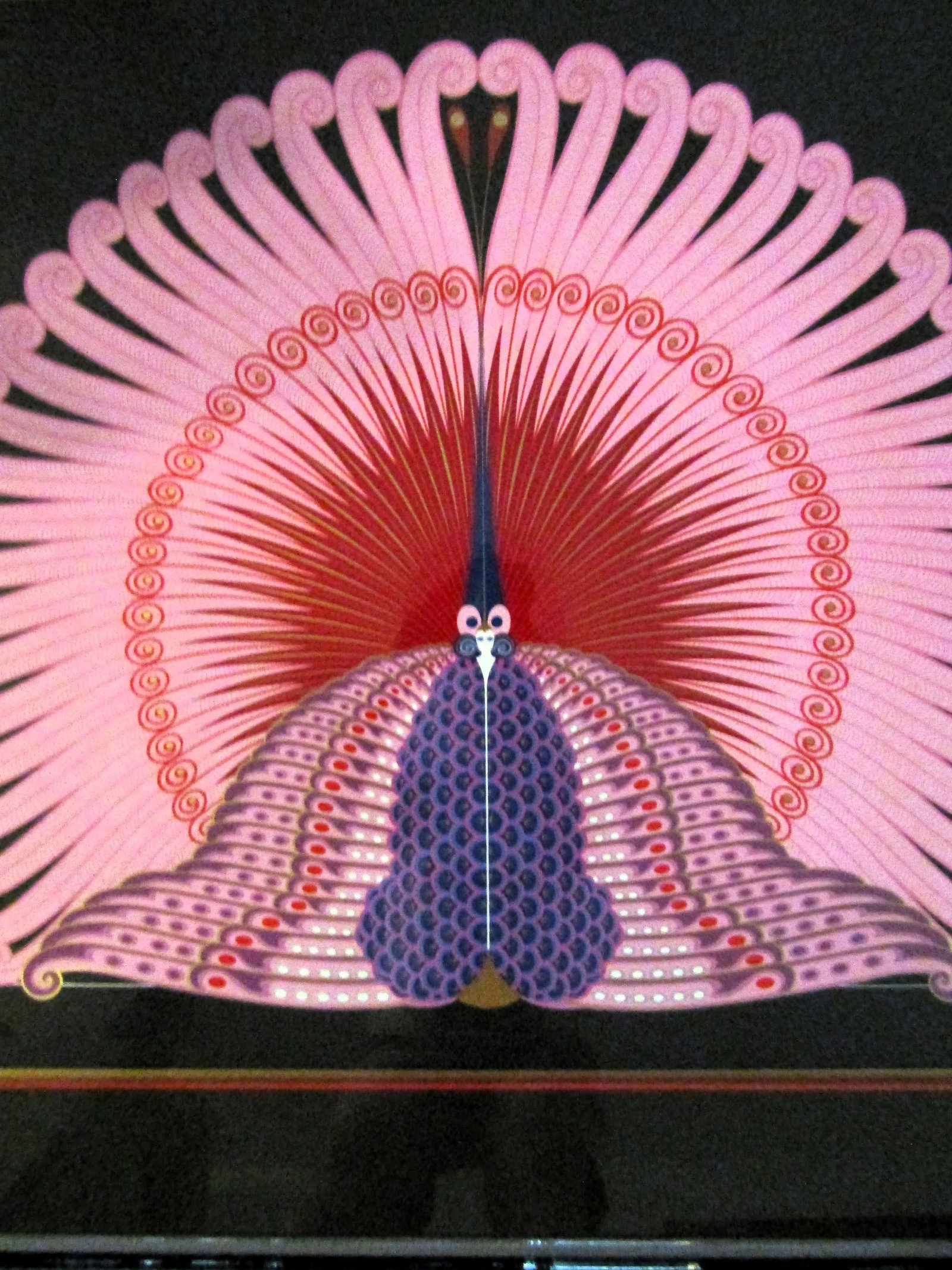 ErtÃƒÂ© Phoenix Reborn 1983 Framed Serigraph, Signed Numbered 72/300 - 4