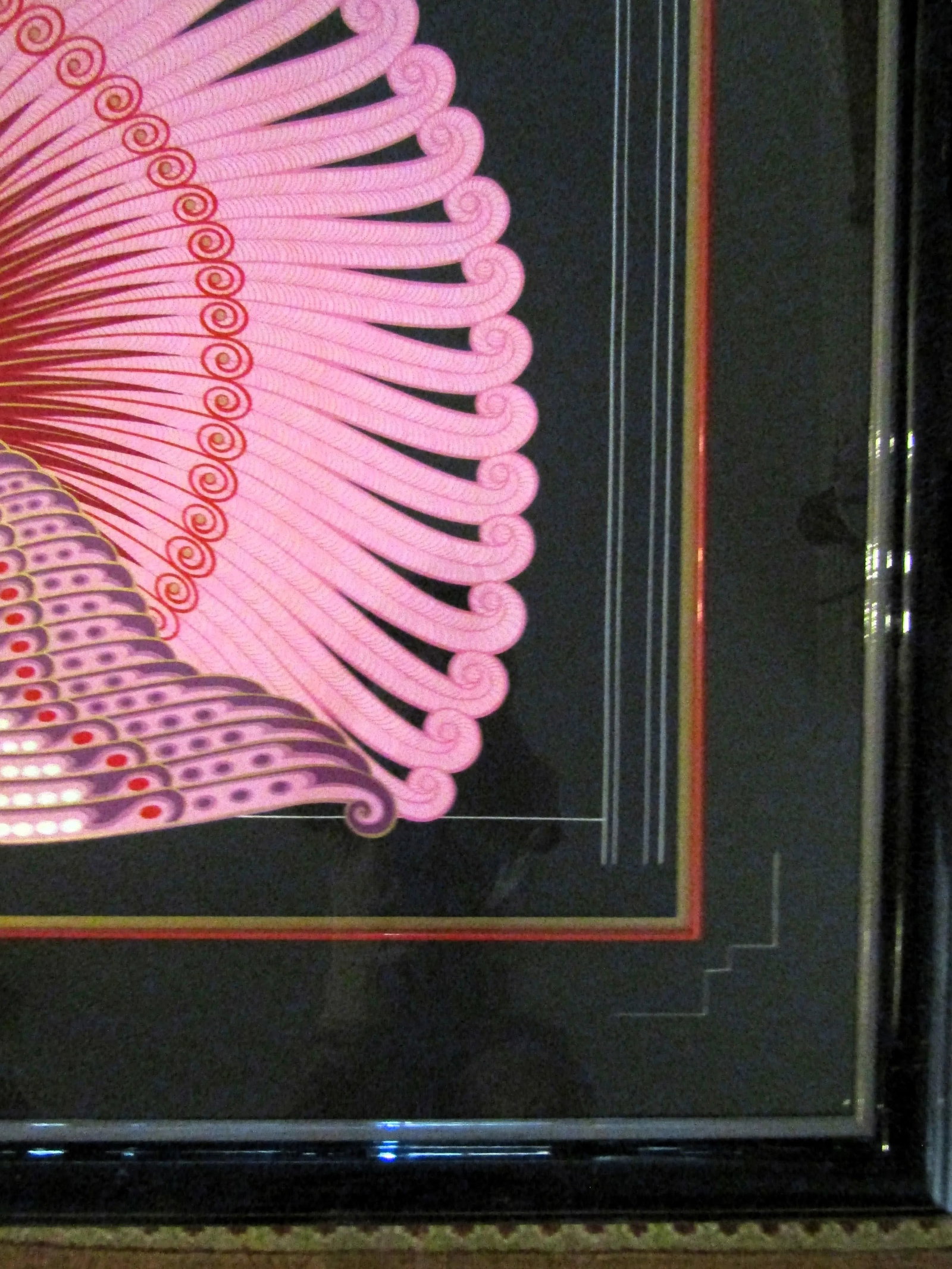ErtÃƒÂ© Phoenix Reborn 1983 Framed Serigraph, Signed Numbered 72/300 - 5