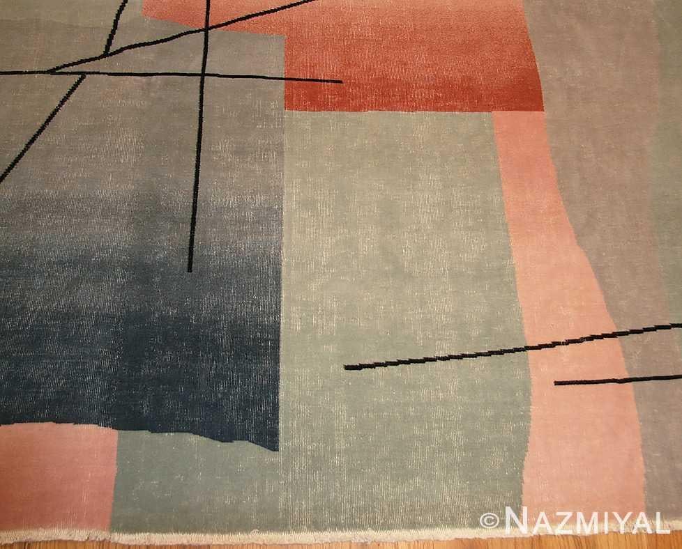 Nazmiyal Collection Vintage Artistic Art Deco Design Chinese Room Area Rug - 4