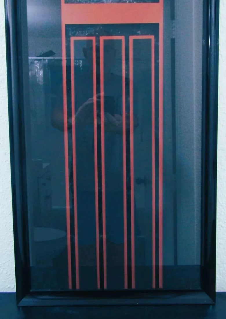 1970s Vintage Chrishawn Art Silberhorn Antelope Left 12558 Sculpture Framed in Glass - 5