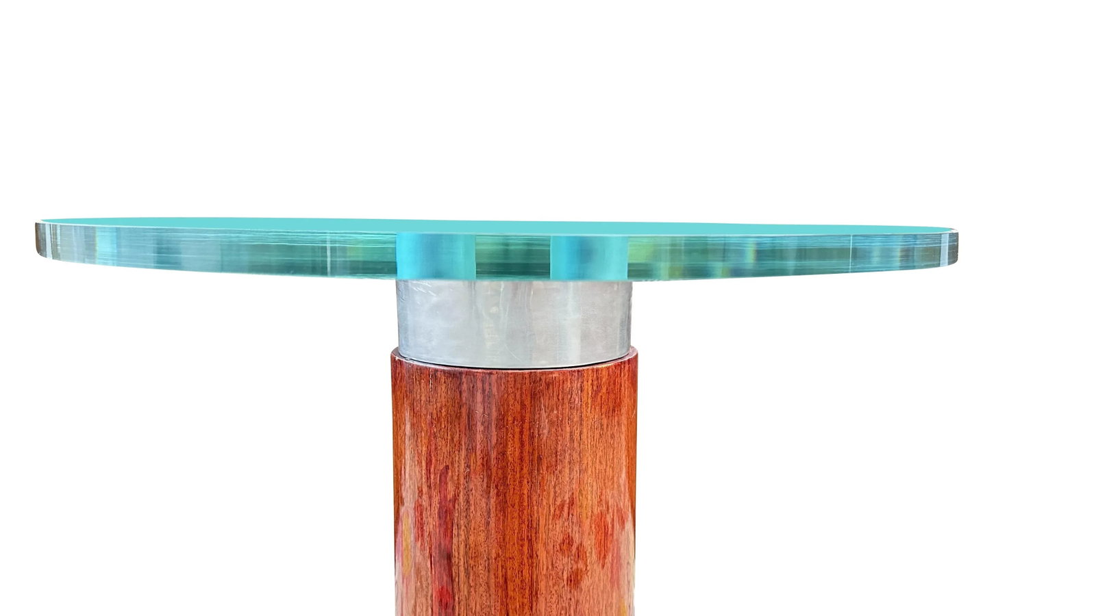 French Art Deco Rosewood Chrome and Glass Guéridon Side Coffee Table Circa 1930 - 4