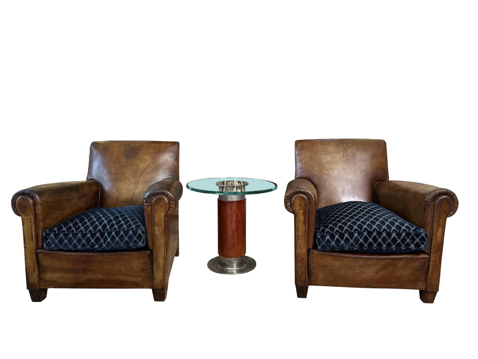 French Art Deco Rosewood Chrome and Glass Guéridon Side Coffee Table Circa 1930 - 6