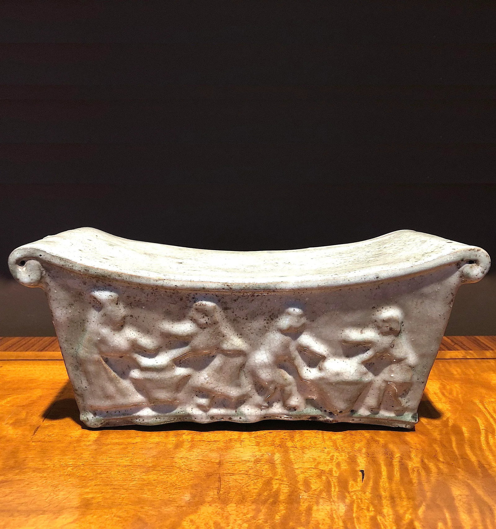 Antique Qingbai Chinese Ceramic Pillow - 2
