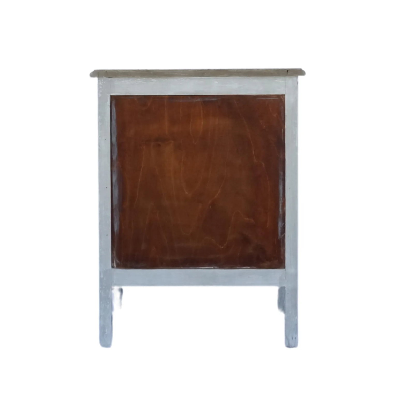 Petite French Painted Commode – Hand-Carved Details & Old World Finish - 12