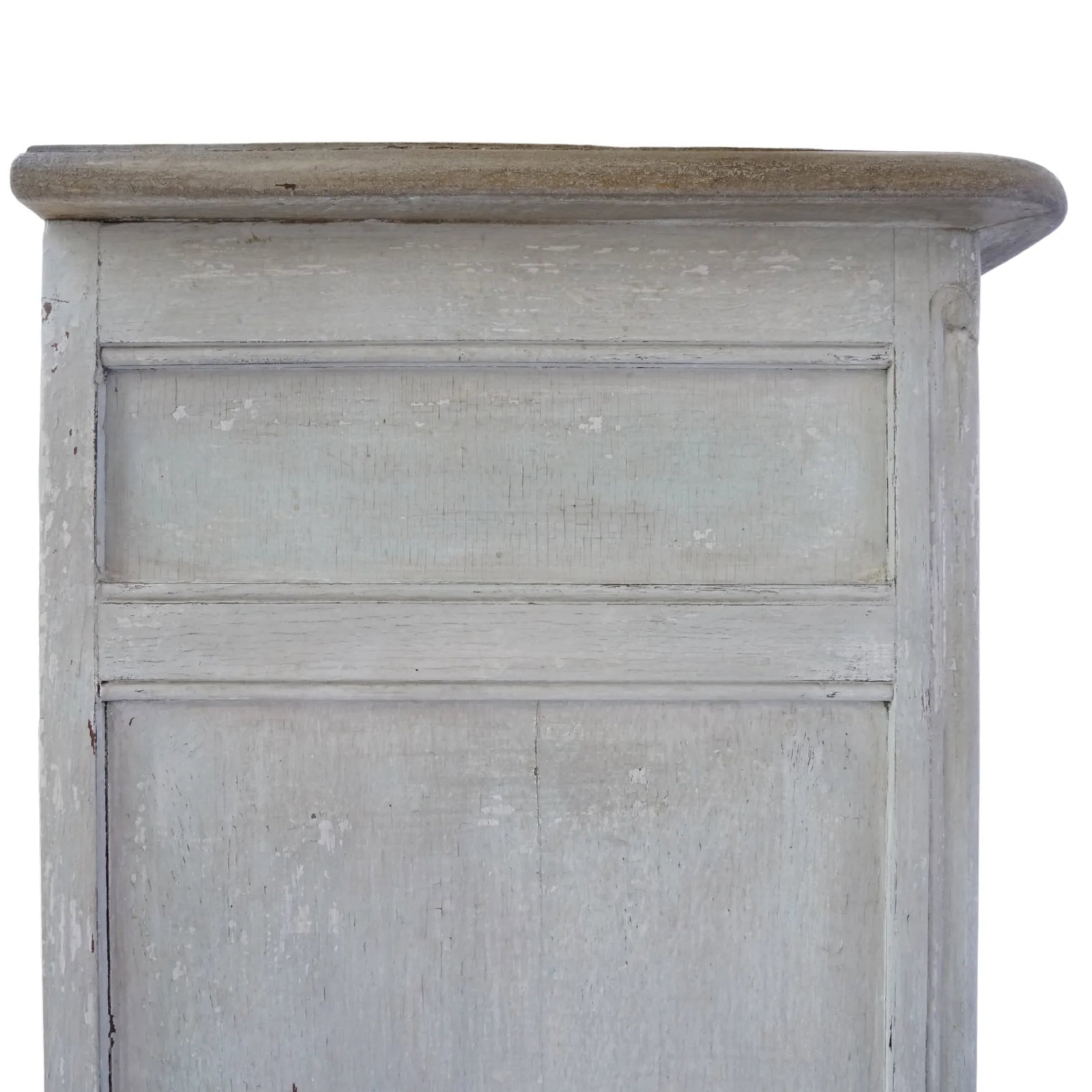 Petite French Painted Commode – Hand-Carved Details & Old World Finish - 9