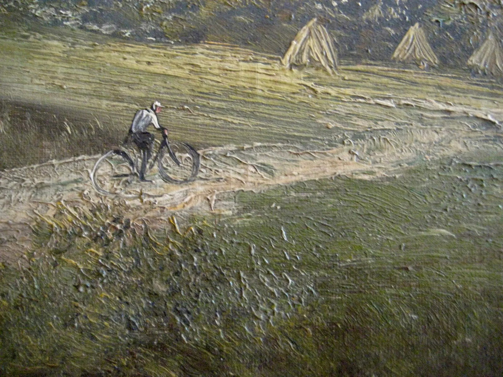 19th Century French Oil Painting Landscape Country Side by Lucien Henry Barbizon School - 4
