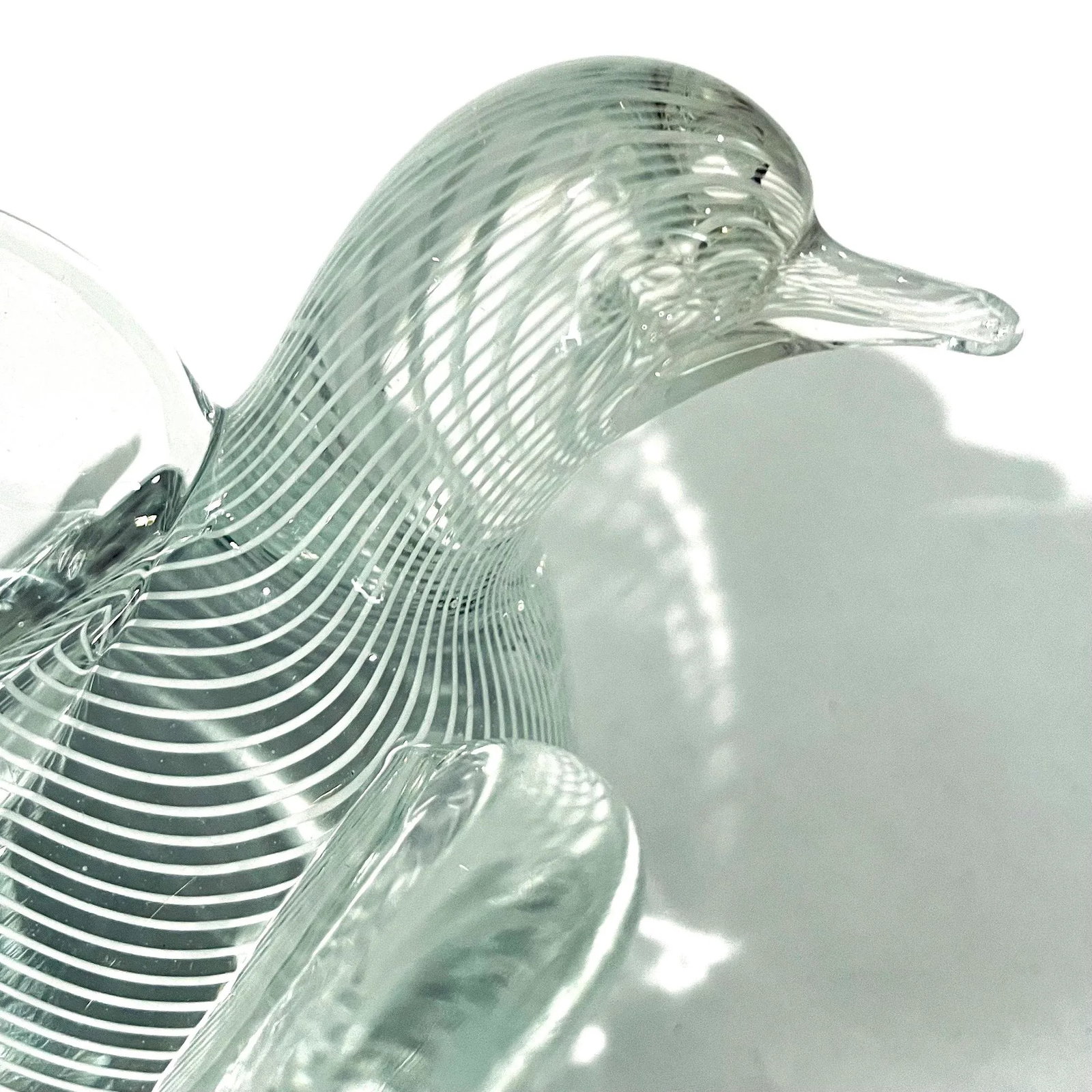 1950's Murano Attributed Glass Dove Figurine - Franco Moretti - 2