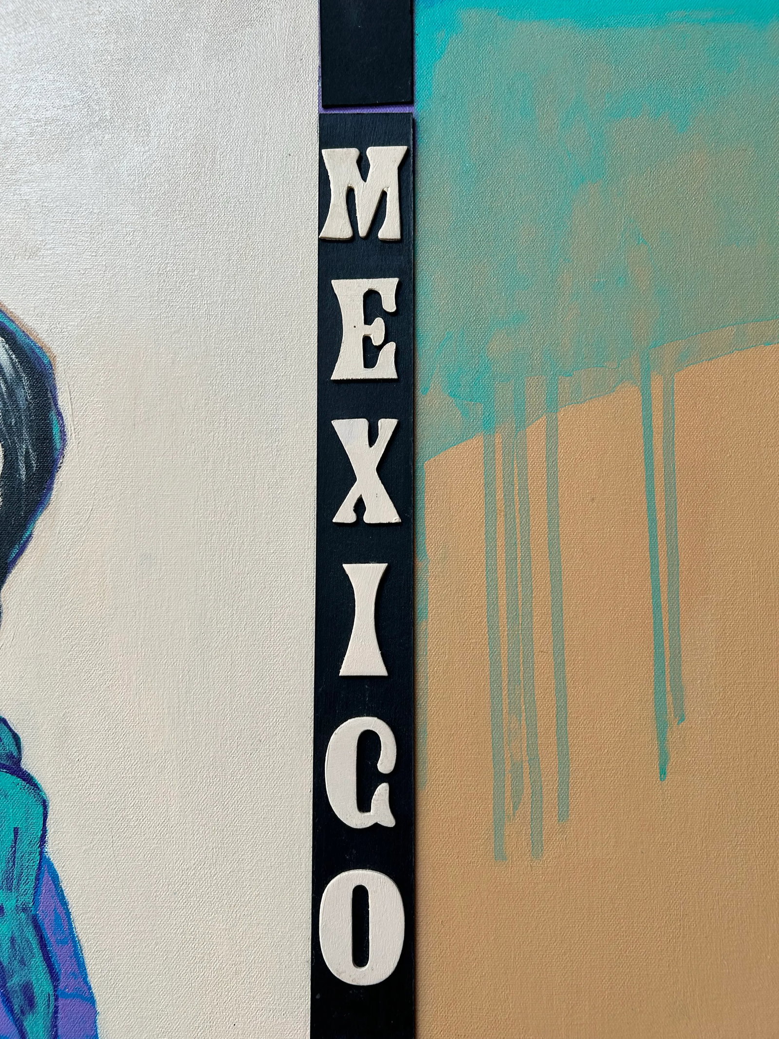Mexico by Marie Straw (1894-1996) Original Acrylic Painting - 3