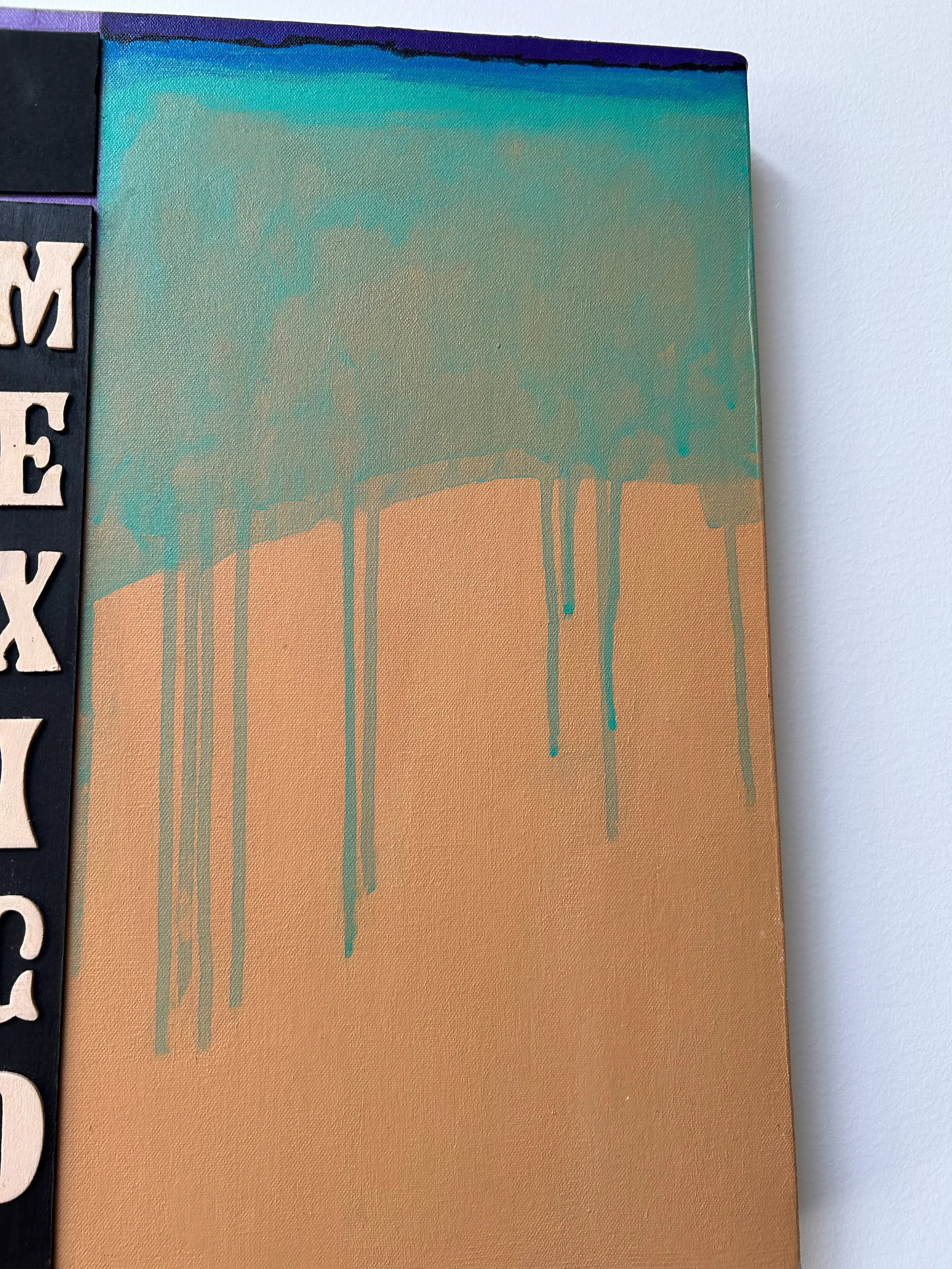 Mexico by Marie Straw (1894-1996) Original Acrylic Painting - 4