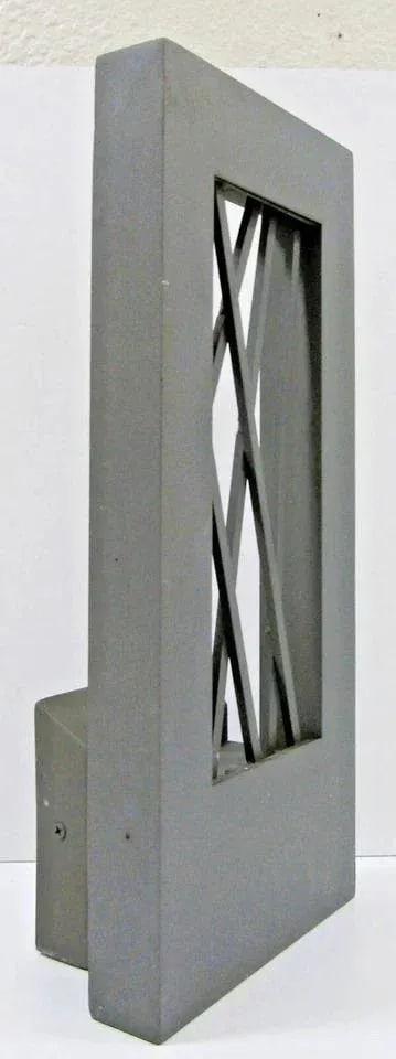 Pair of Modern Forms Twilight LED Indoor/Outdoor Wall Lights in Slate Gray - 4