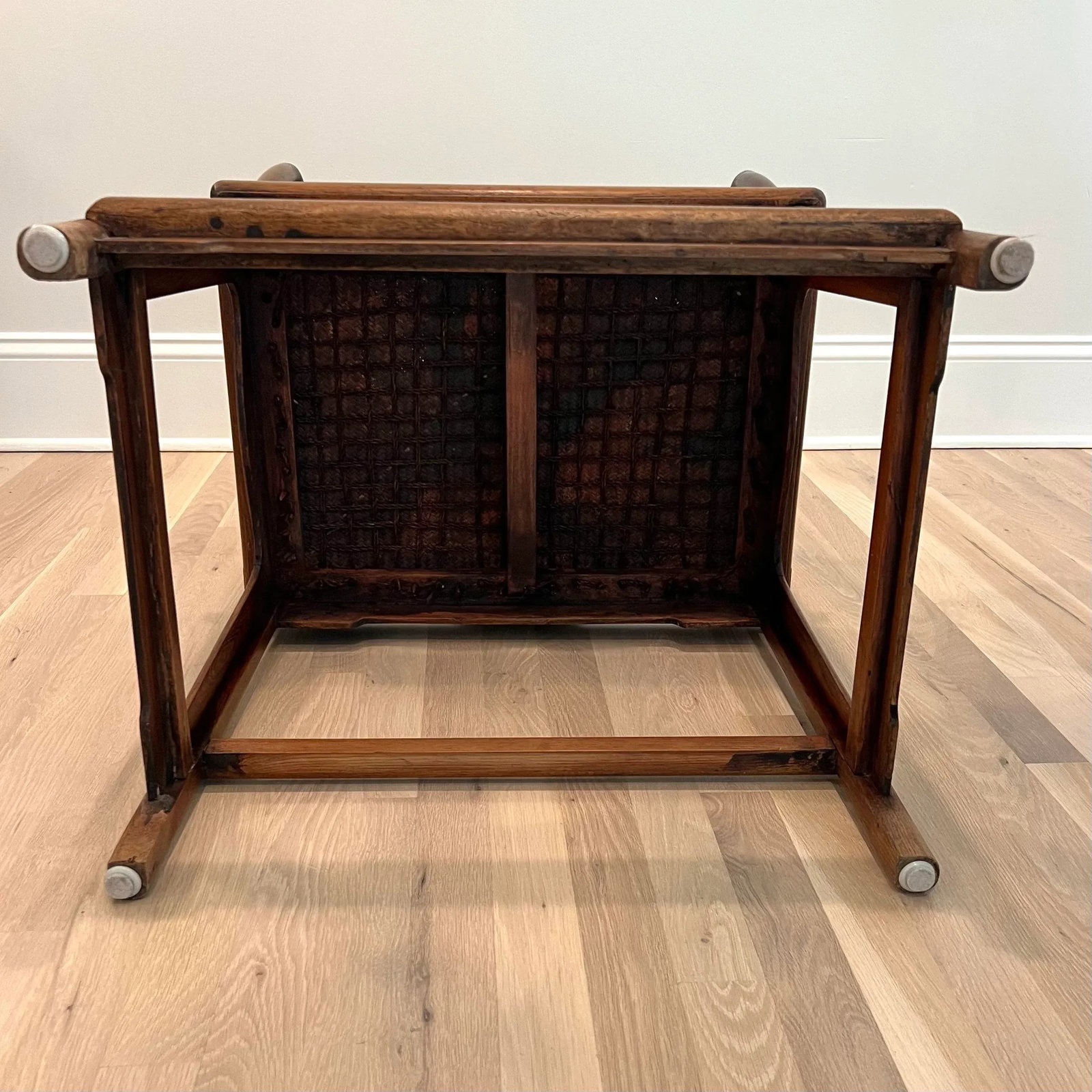 Qing Dynasty Huanghuali Southern Official's Hat Pair of Side Chairs - 6