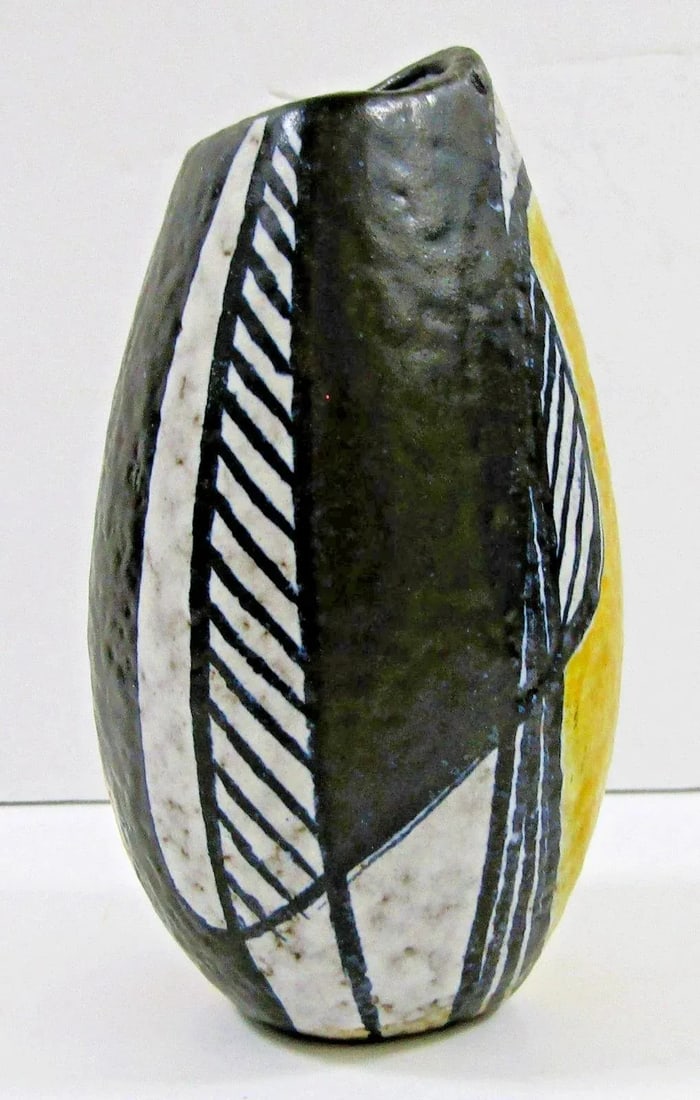 West German Mid-Century Bud Vase Attributed to Ruscha Herkenroth - 3
