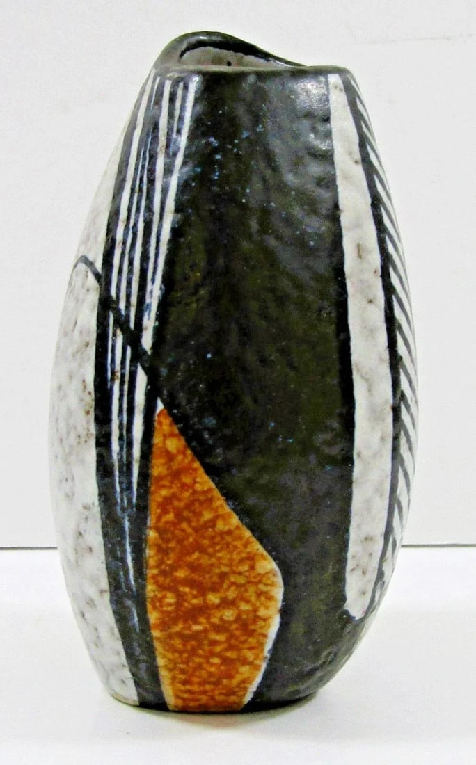 West German Mid-Century Bud Vase Attributed to Ruscha Herkenroth - 5