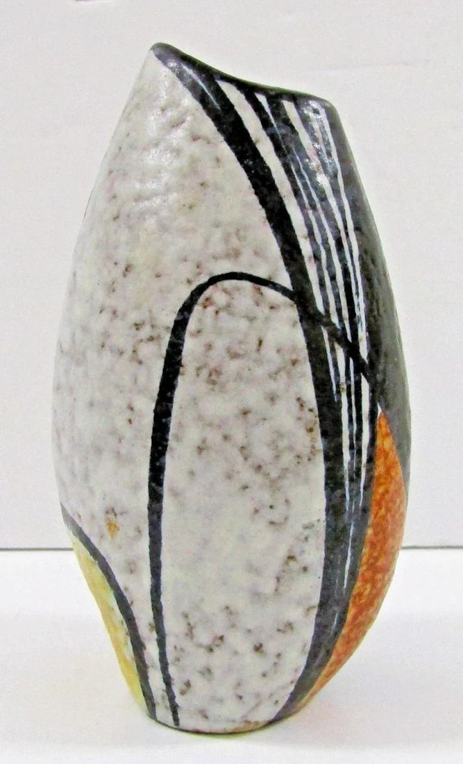 West German Mid-Century Bud Vase Attributed to Ruscha Herkenroth - 6