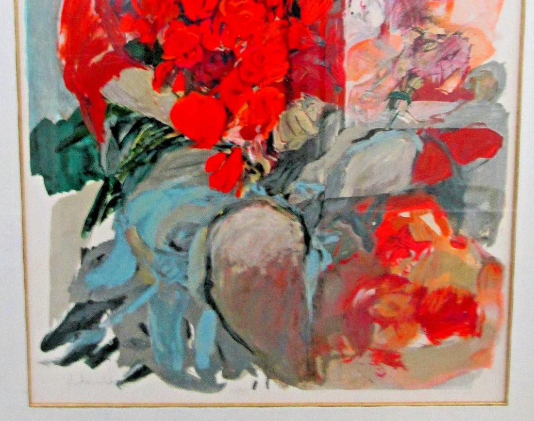 Huge Lea Avizedek La Maitresse the Mistress Signed and Numbered Framed Serigraph - 6