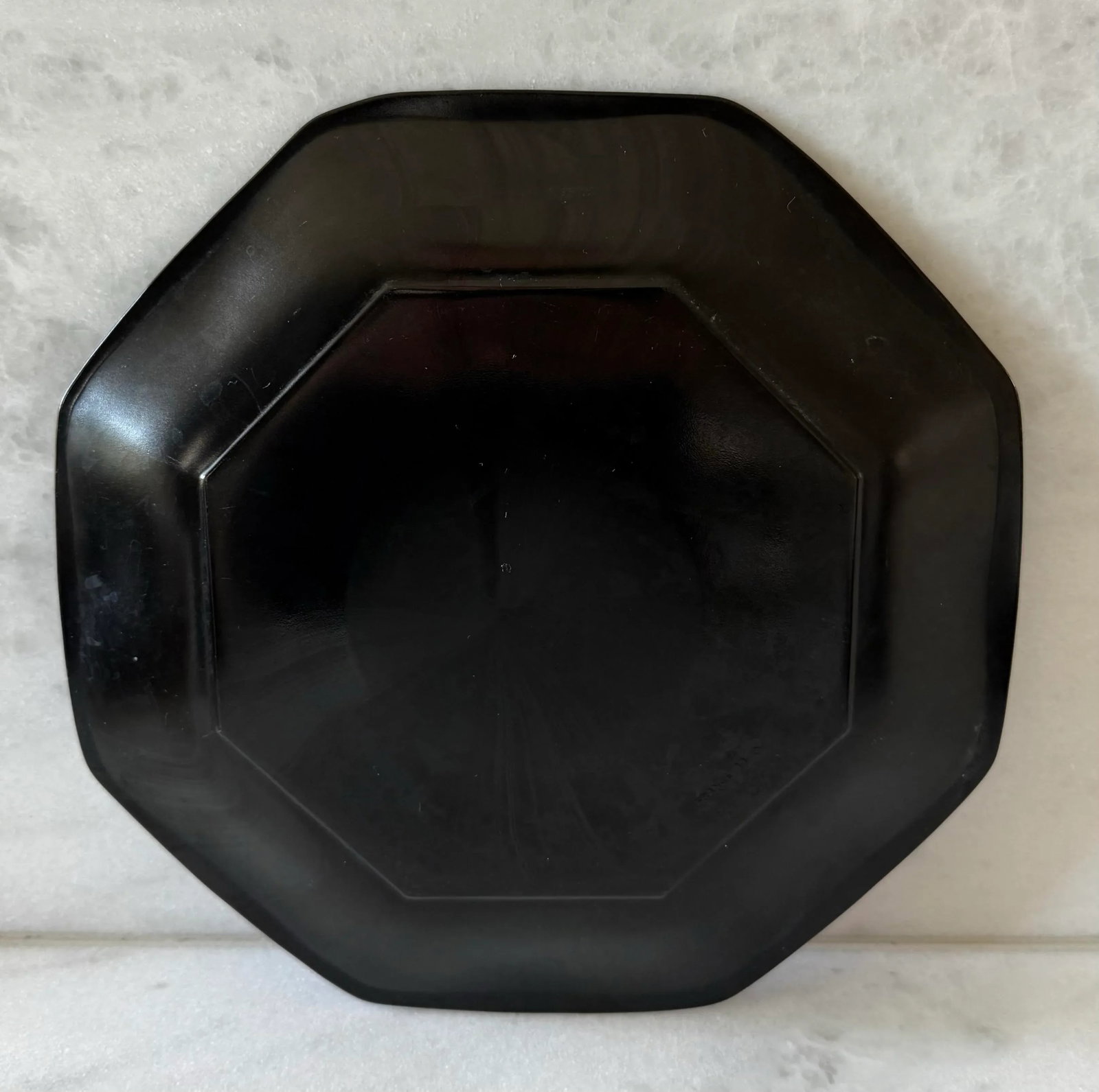 Vintage French Octagonal Plates - Set of 8 - 4
