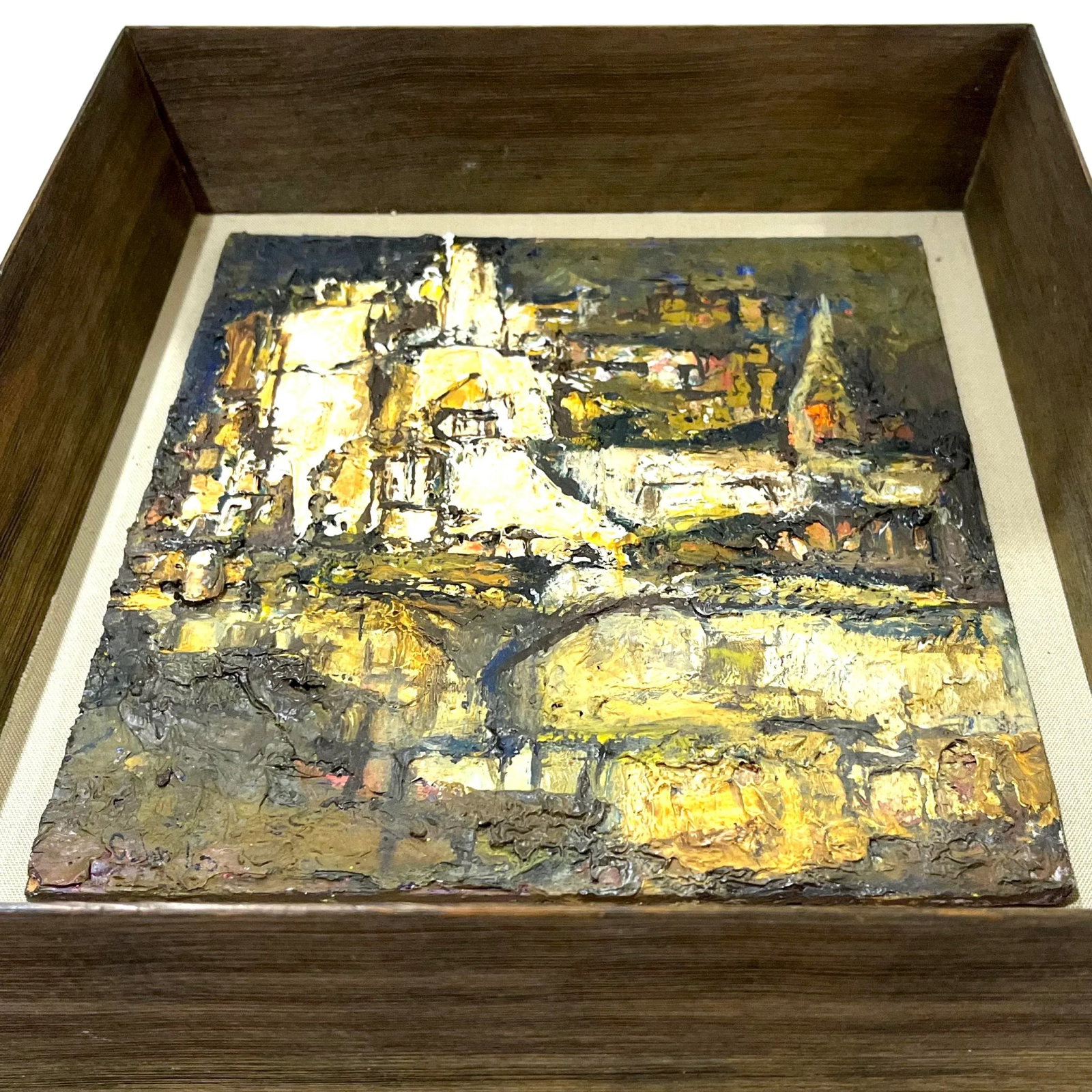 1963 Abstract Italian Landscape Painting - Cohn - 9