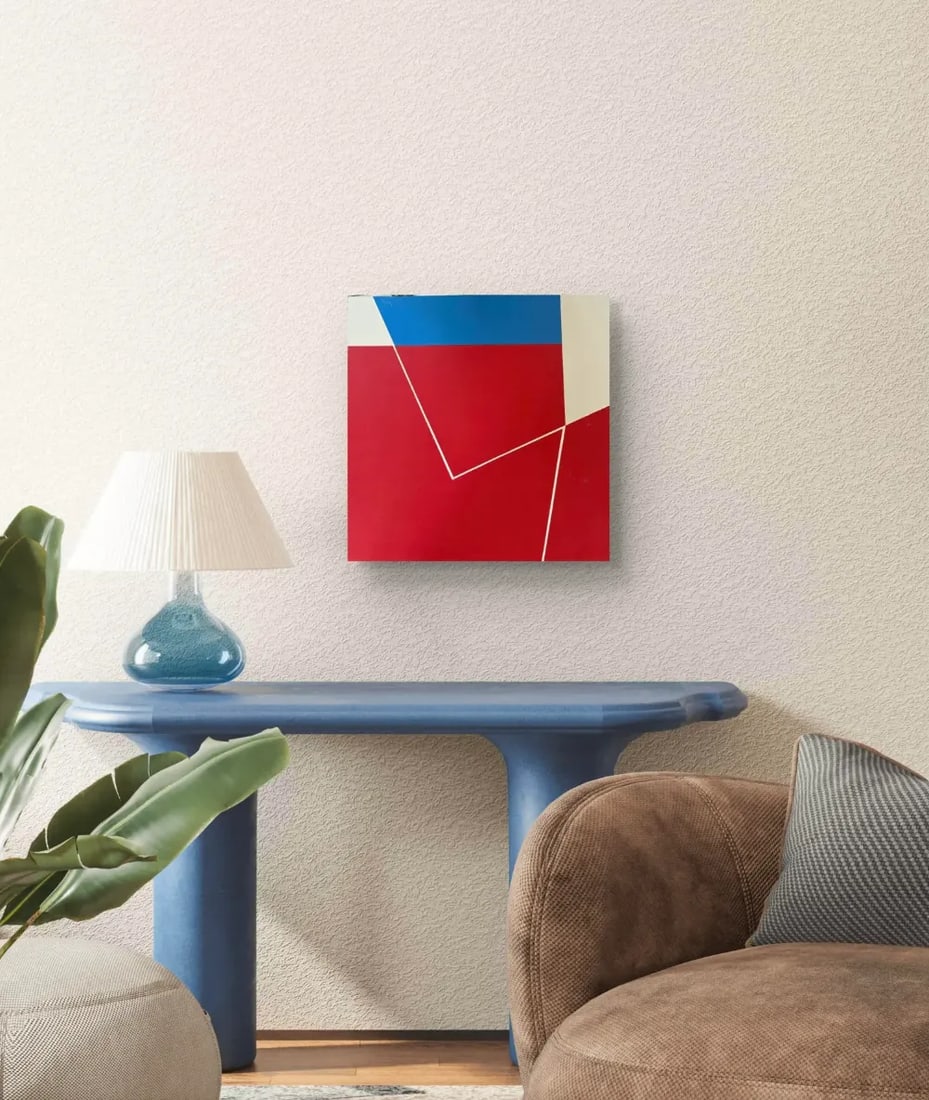 Kenneth Juon Painted Wooden Panel - Marked 1987, 2/100 - 6