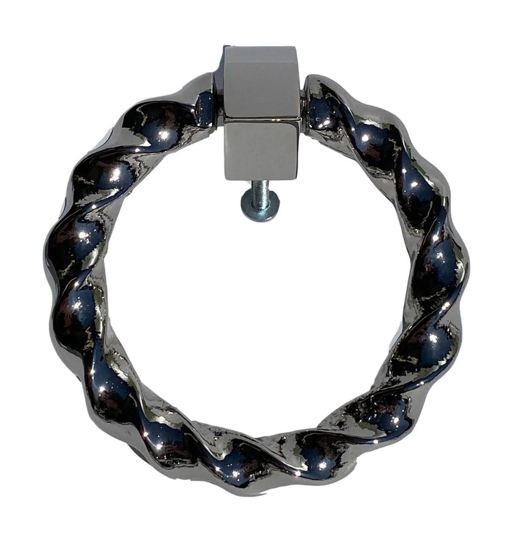 Large Nickel Twisted Pulls - Set of 4 - 2