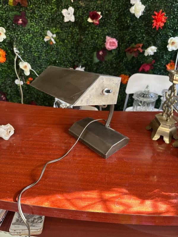 Vintage 1970s MCM Industrial Task Lighting Desk Lamp - 7