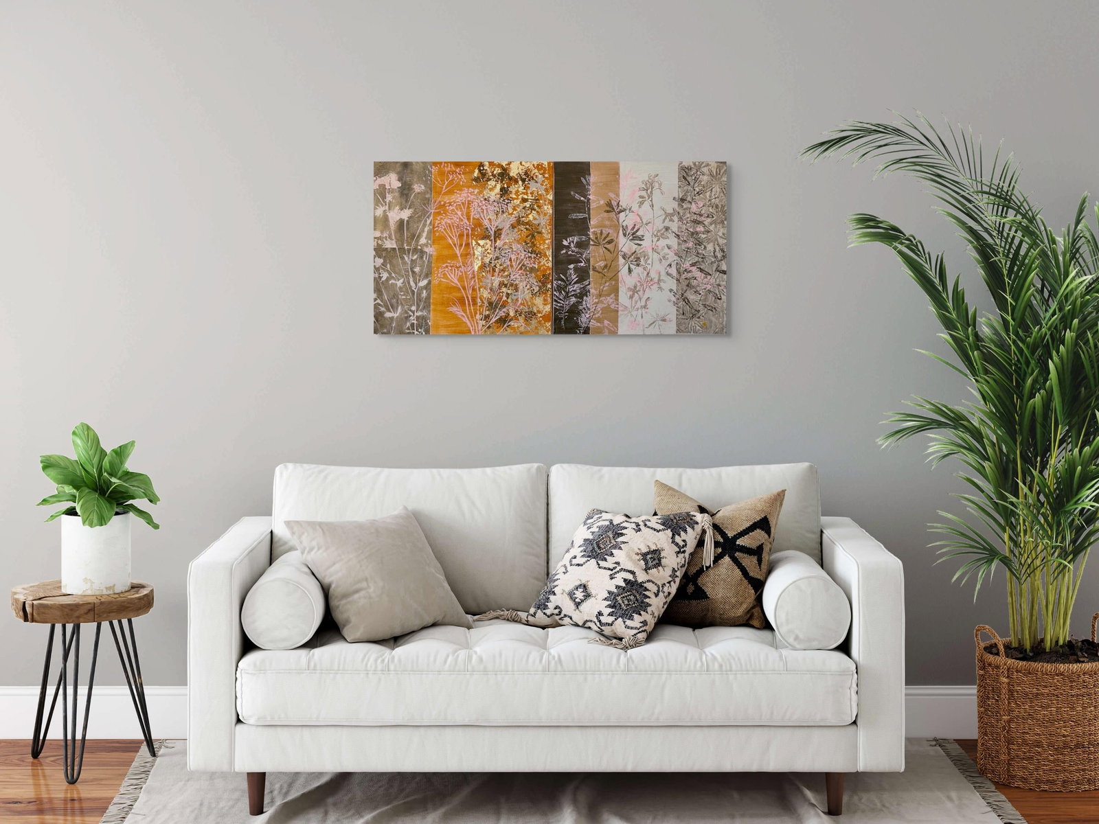 Tansy and Friends, Diptych - 4