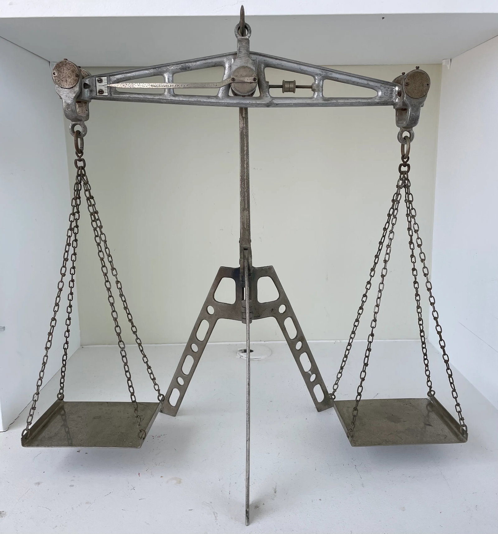 Vintage 1940s Metal Scale - 12