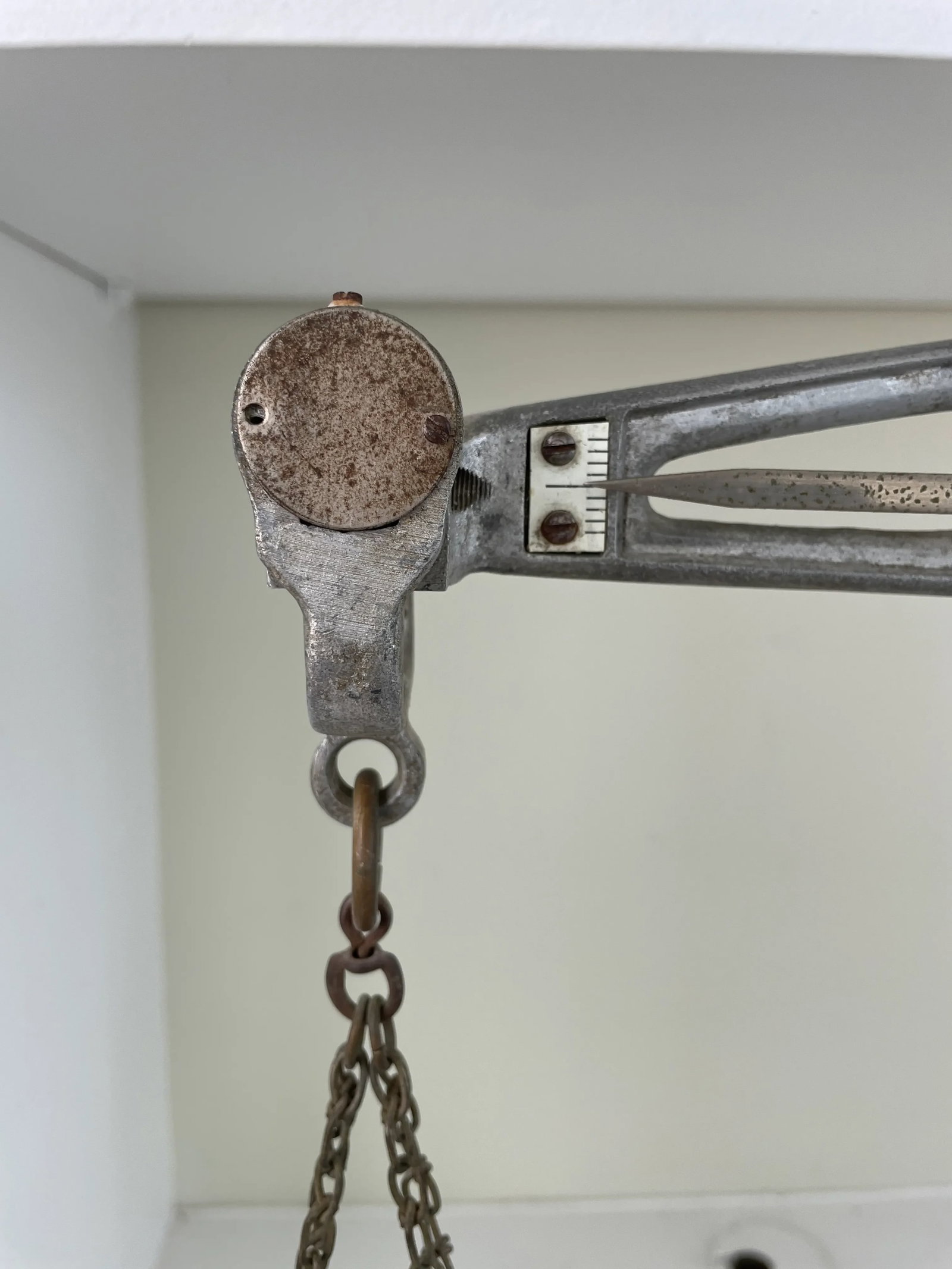 Vintage 1940s Metal Scale - 5