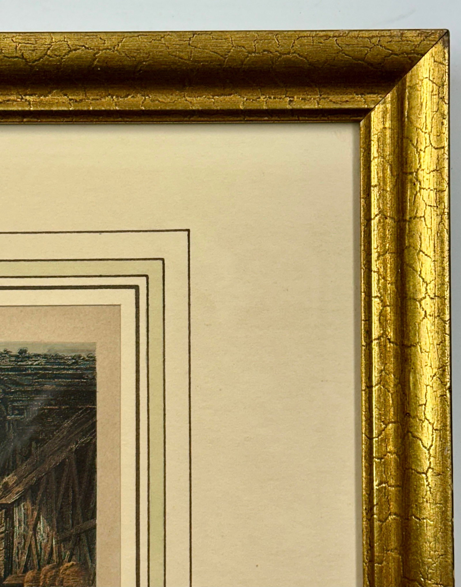 Partenkirchen, Germany (Bavarian Alps), Original Print, 1840 (Framed) - 8