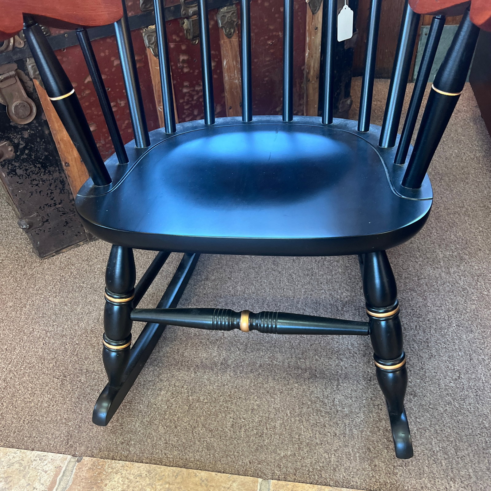 Harvard University Boston Rocker Black and Gold - 3