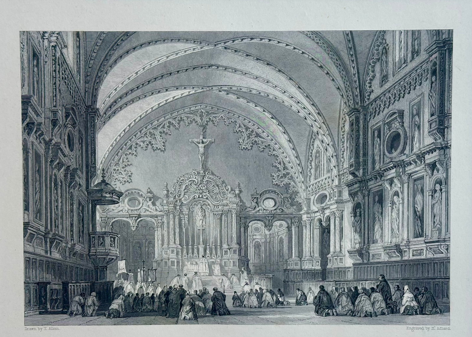 Church of St. Taur (Notre-Dame Du Taur) Toulouse, France, 1840 - 2