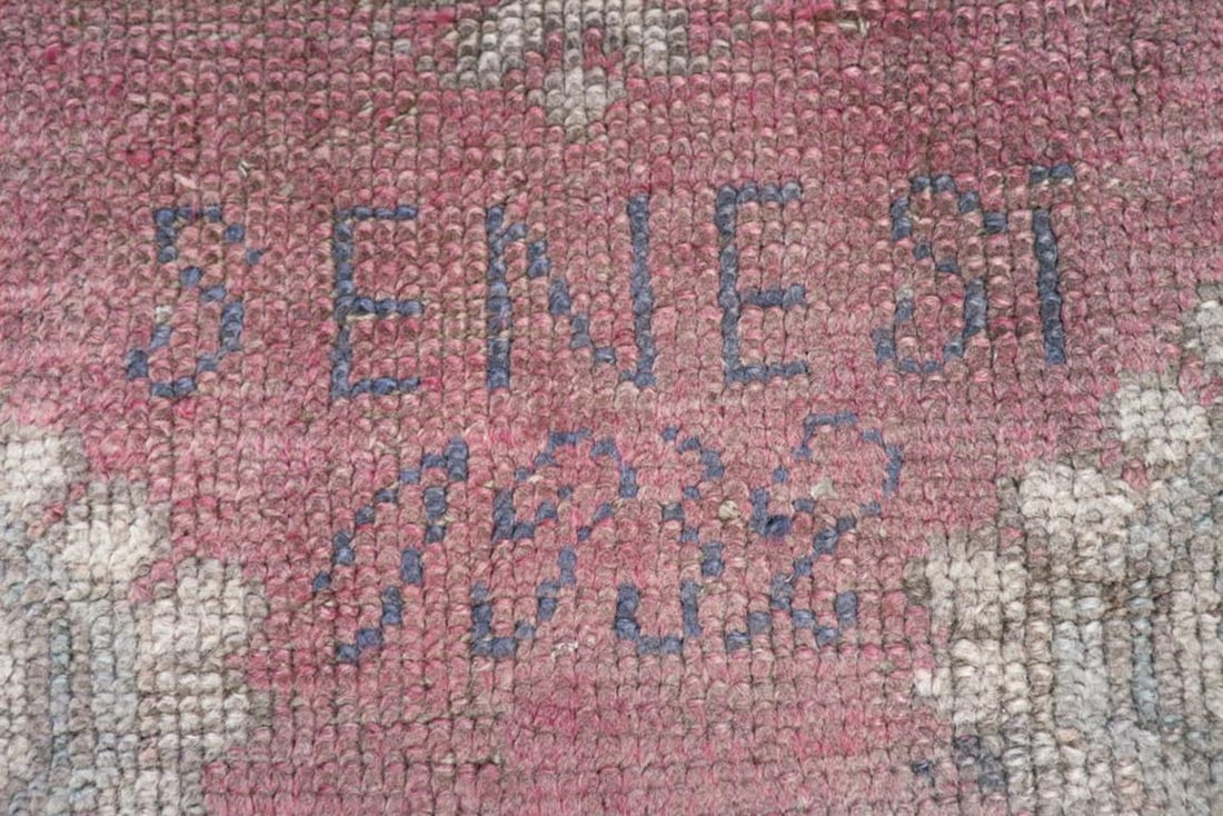 Galerie Shabab Collection Early 20th Century Turkish Oushak Throw Rug - 5