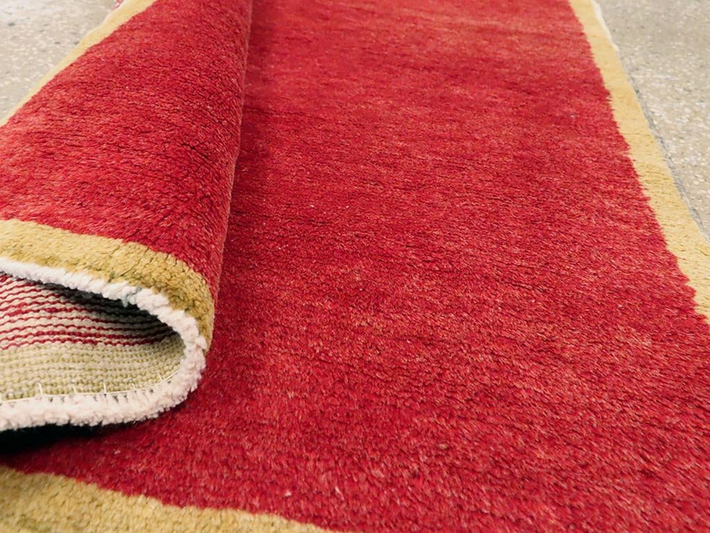 Galerie Shabab Collection Mid-20th Century Turkish Anatolian Throw Rug - 6