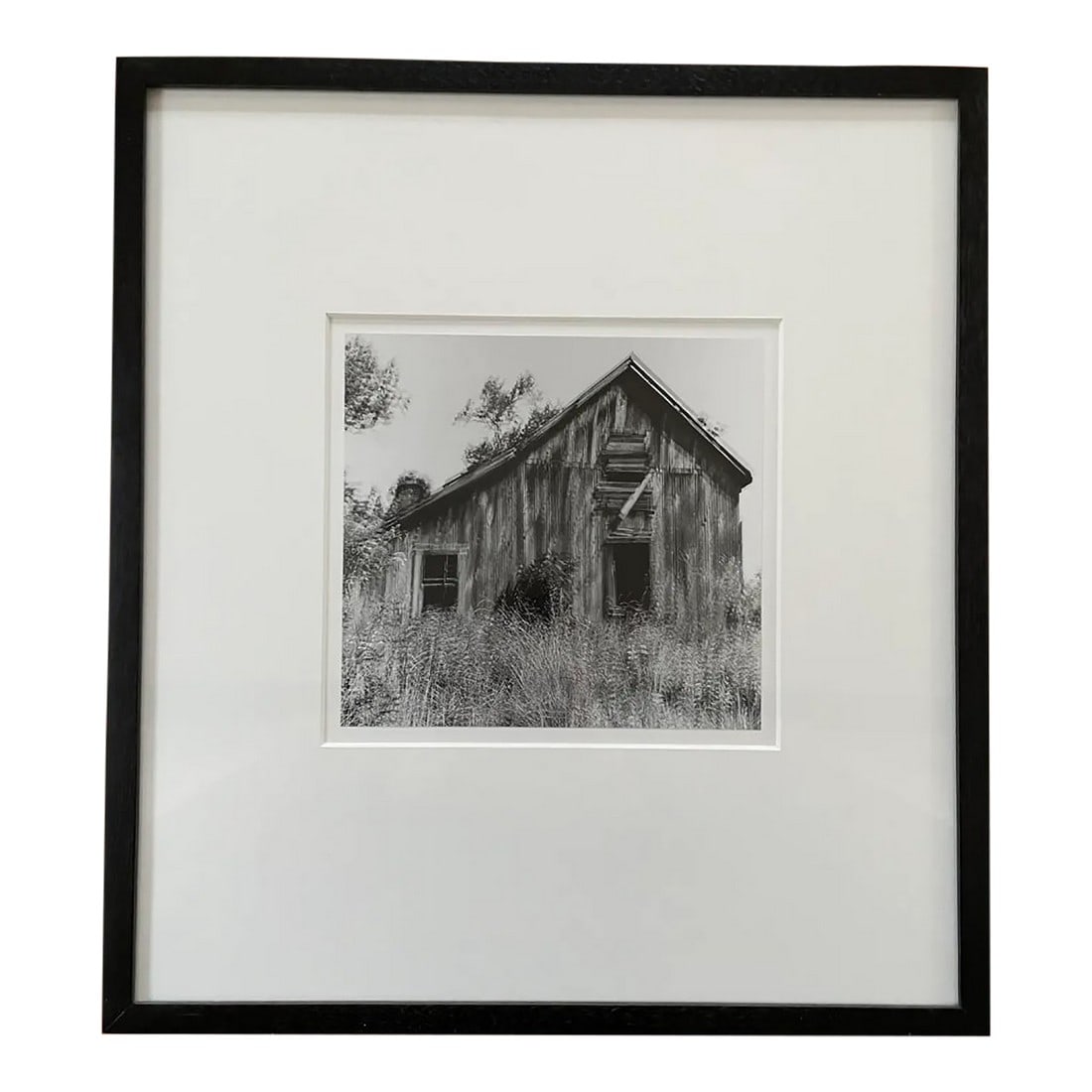 Ralph Eugene Meatyard Photograph - Matted & Framed: Ralph Eugene Meatyard was an American photographer known for his enigmatic portraits and use of multiple exposures. Though he did not gain much recognition during his lifetime, the artist's haunting