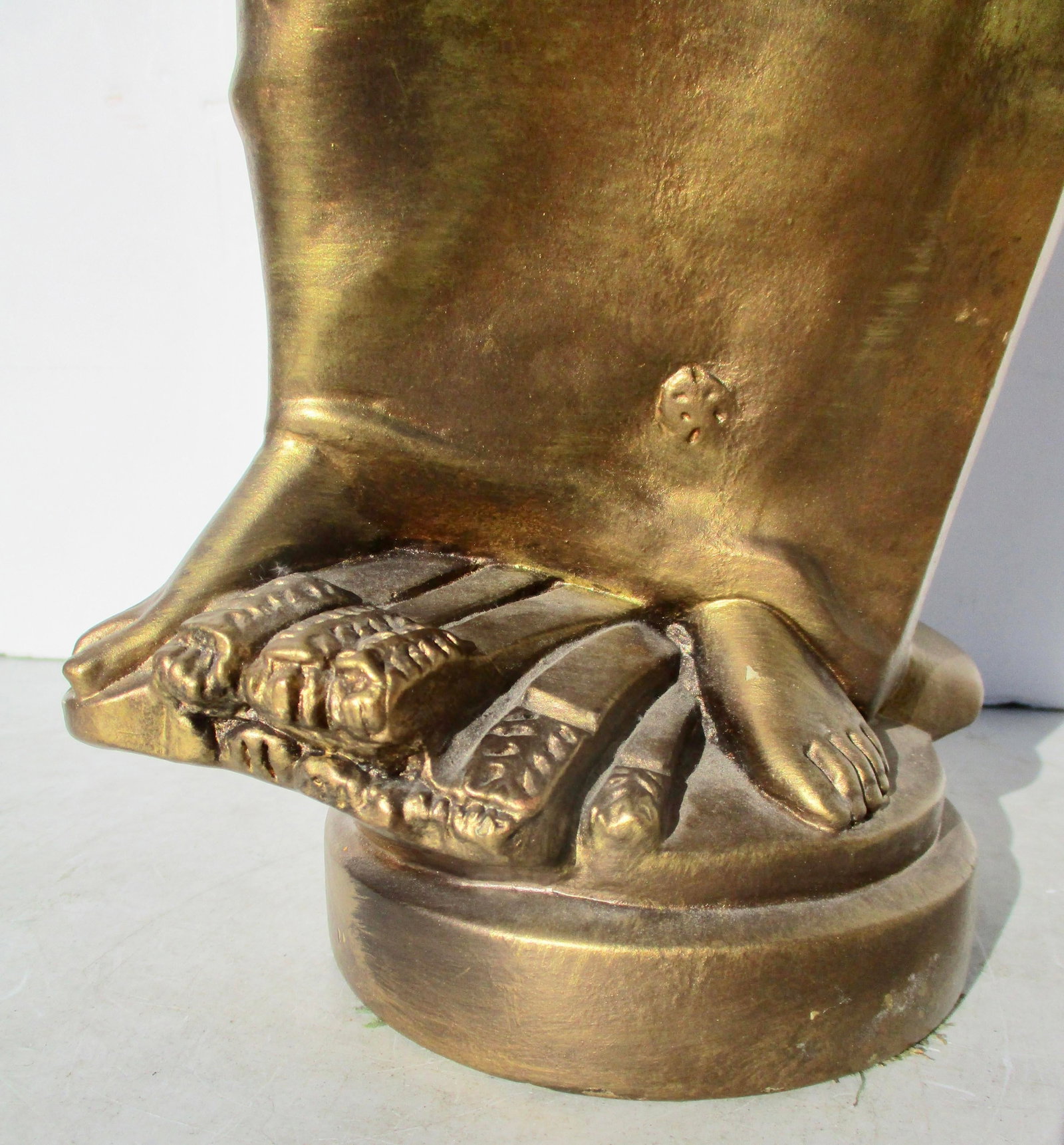 MCM Gilt-Copper Clad Harvest Figure - 9
