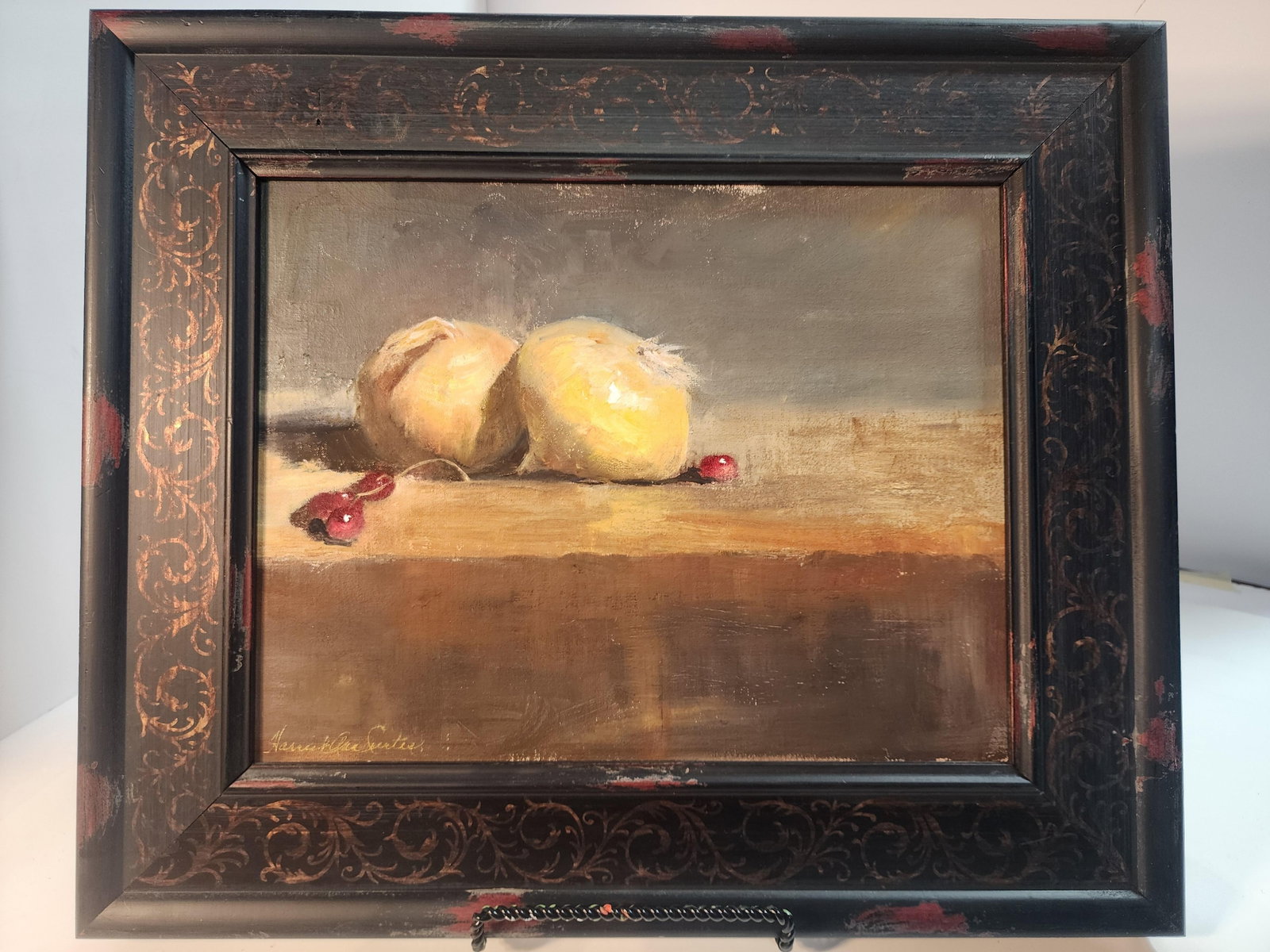 1990s Beautiful Original Still Life by Harriet Anne Curtis - 3
