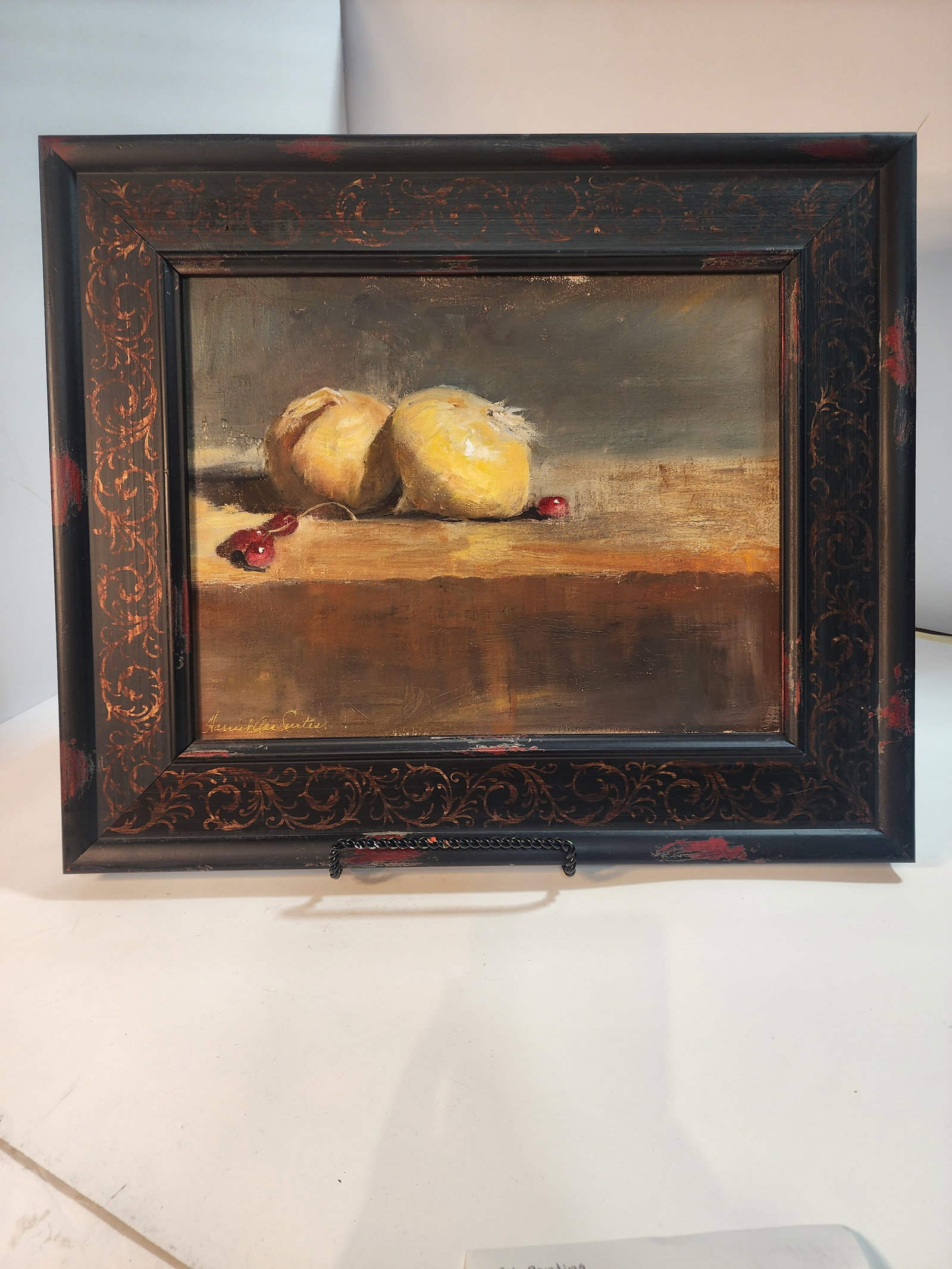 1990s Beautiful Original Still Life by Harriet Anne Curtis - 7