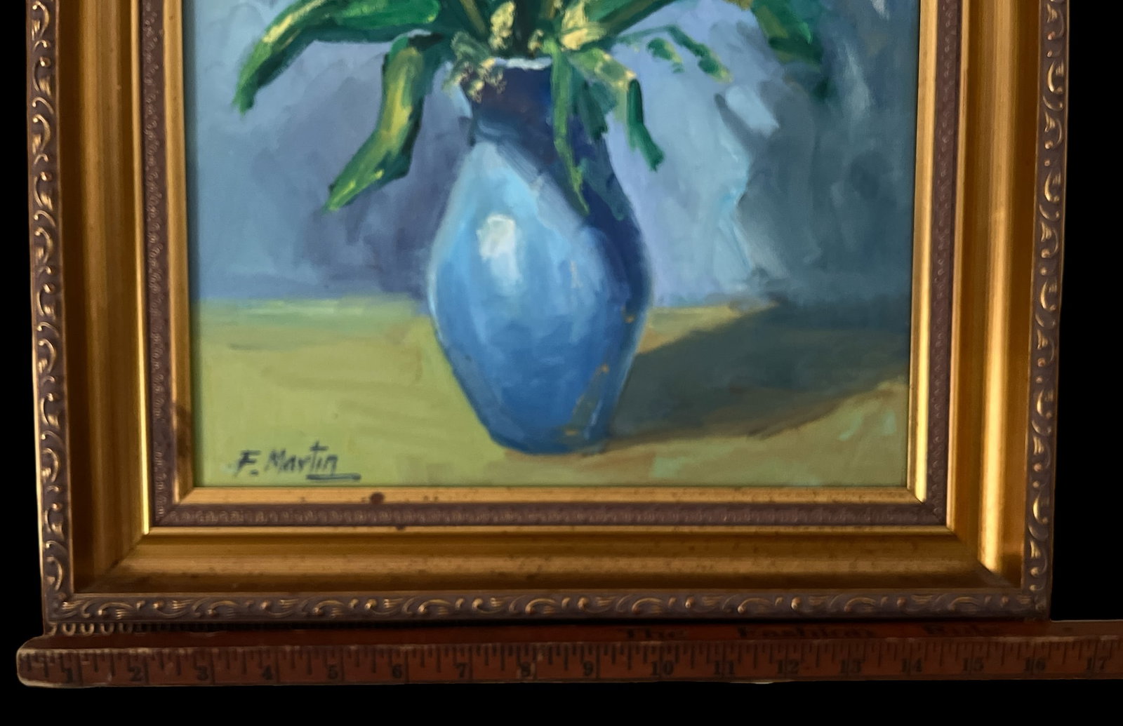 1990s Félix MartÃ­n MartÃ­n (B. 1953) – Expressive Floral Still Life - 5