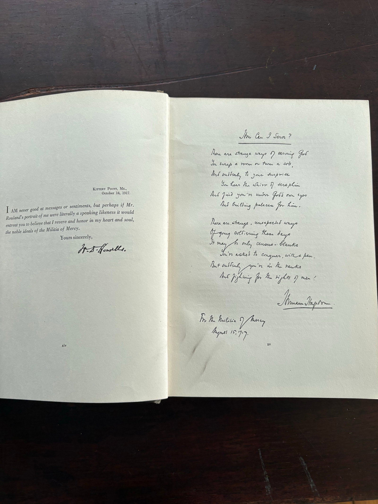 1917 Collectible Hardcover Book Titled Defenders of Democracy - 11
