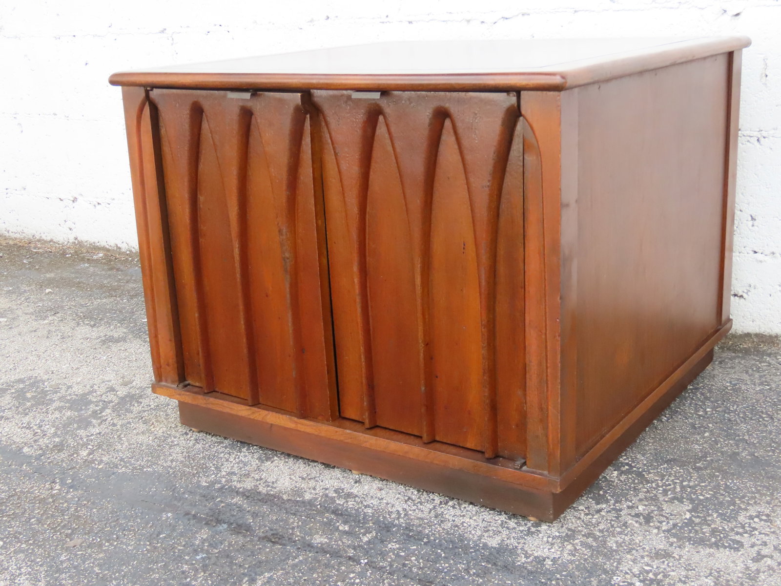 Sears Pacesetter Mid Century Modern Nightstand Side End Lamp Table Commode 6314 - 2