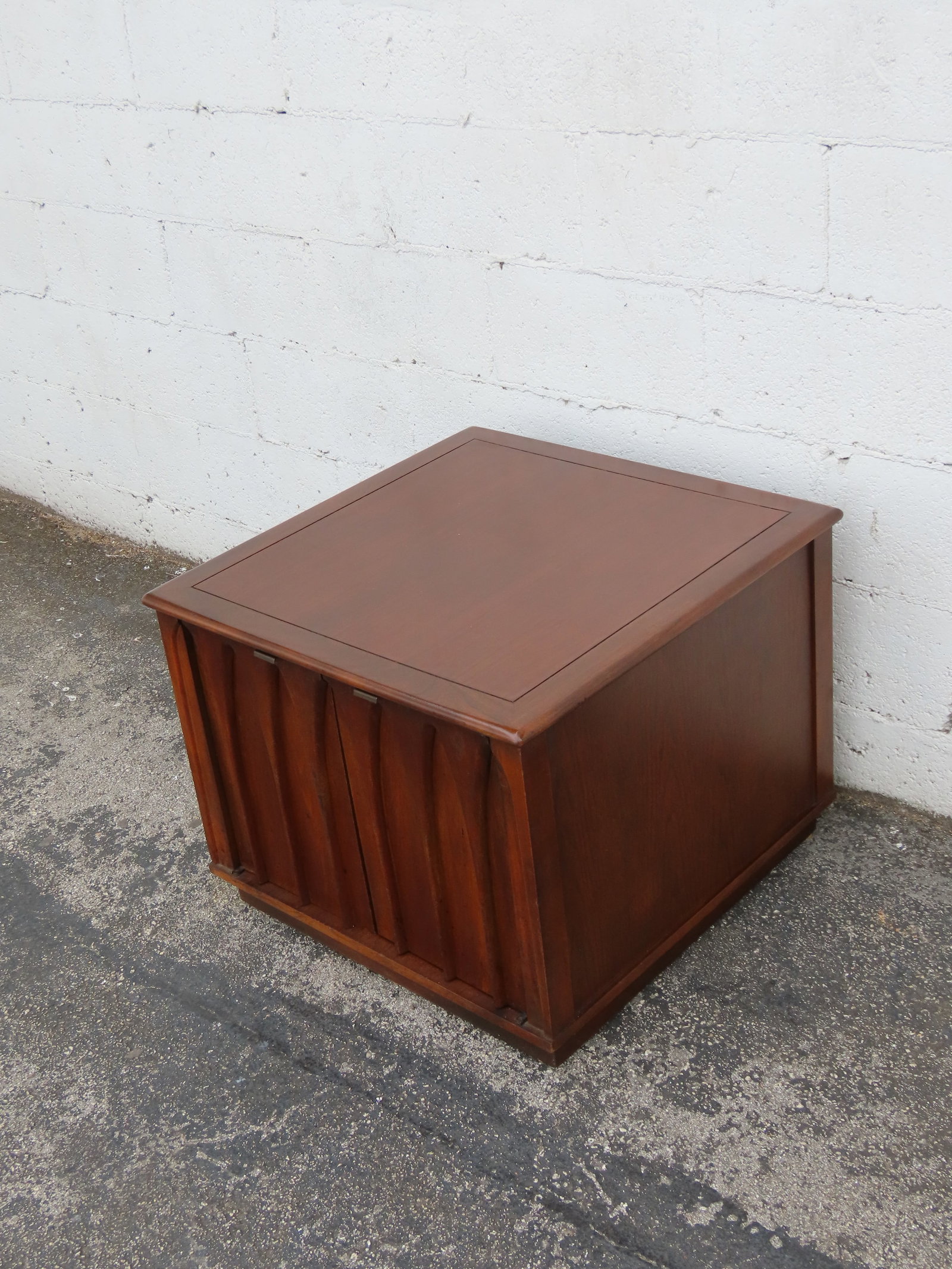 Sears Pacesetter Mid Century Modern Nightstand Side End Lamp Table Commode 6314 - 5