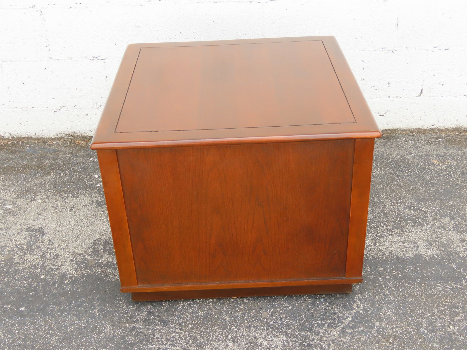 Sears Pacesetter Mid Century Modern Nightstand Side End Lamp Table Commode 6314 - 6