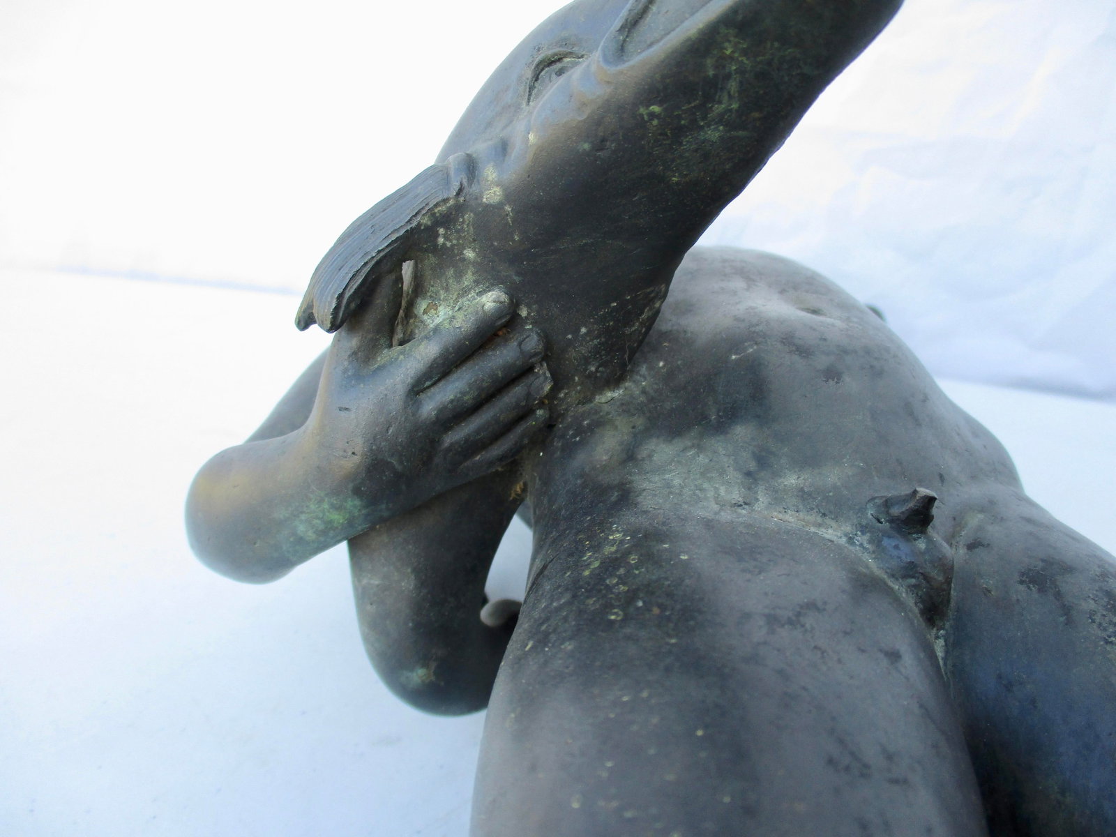 Grand Tour Bronze Puti With Dolphin Fountain - 10