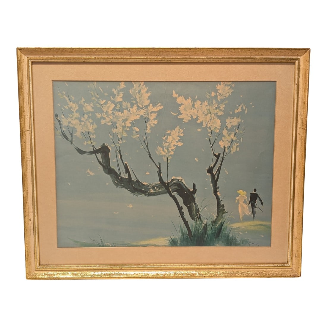 1950s "Spring Eternal No. 5" Lithograph by Tyrus Wong (1 of 3)