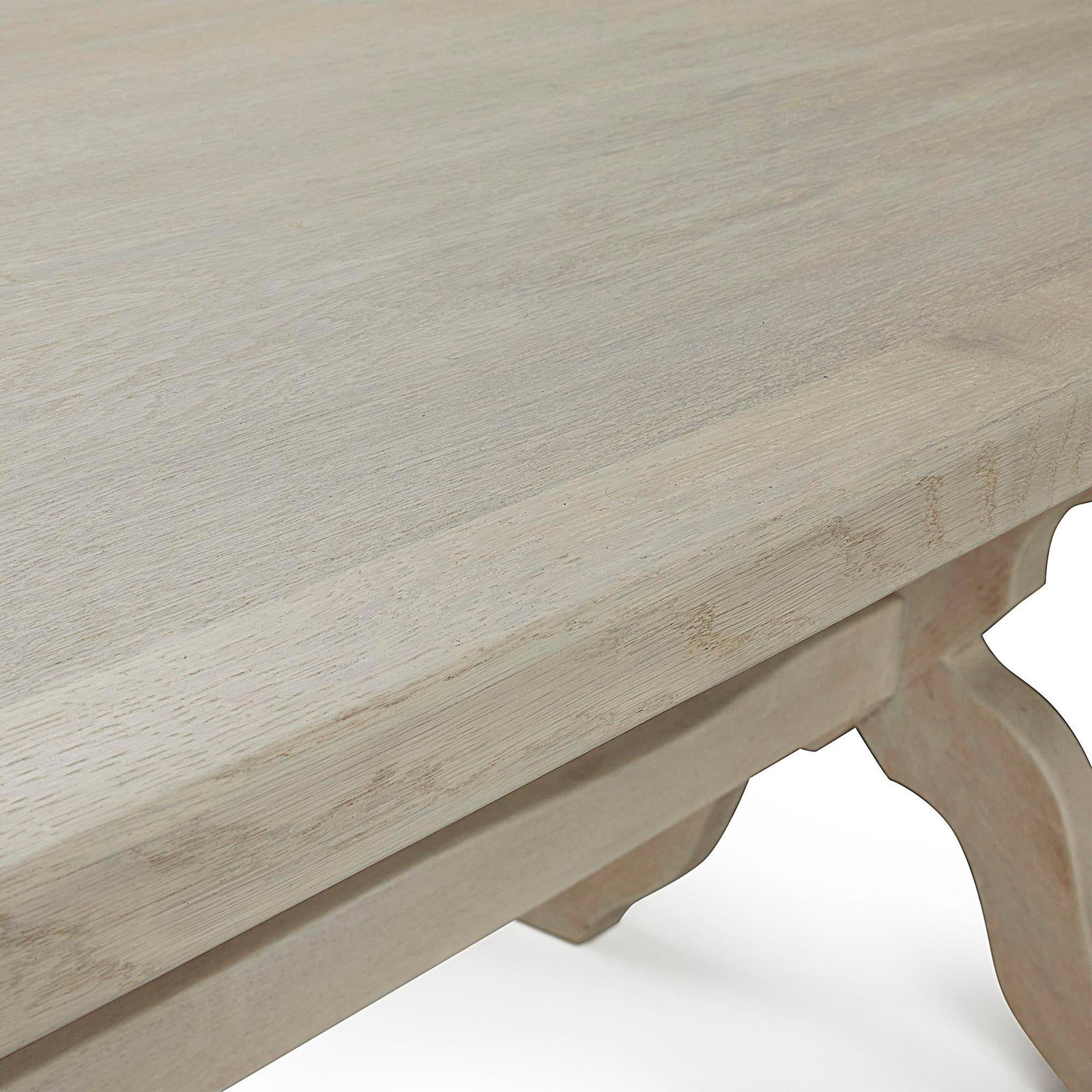 Early 20th Century Bleached Oak Dining Table - 3