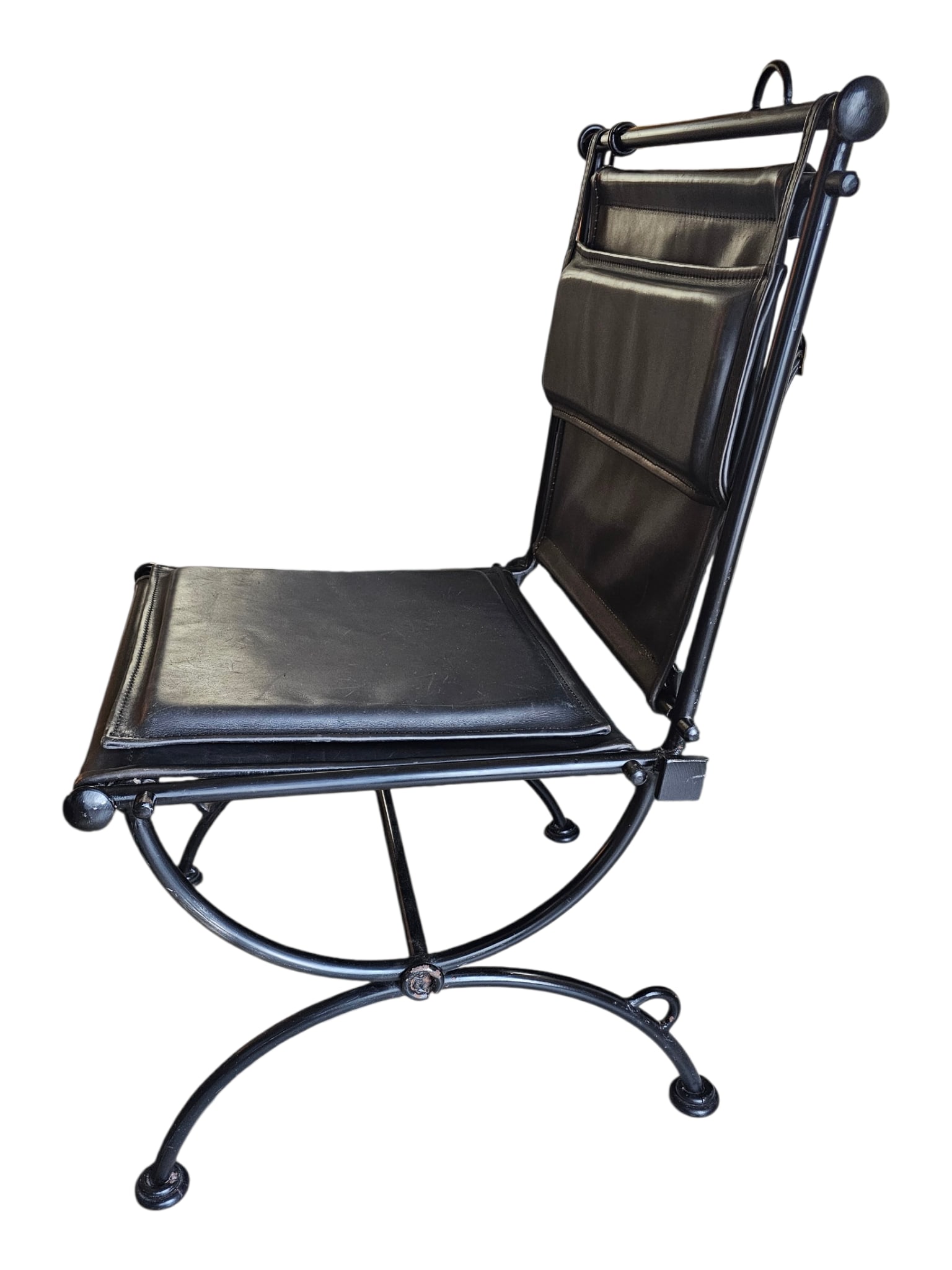 1960s Brutalist Style Sling Chair by Ilana Goor - 3